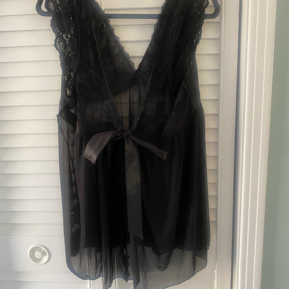 ❤️ Sexy Black Babydoll Lingerie